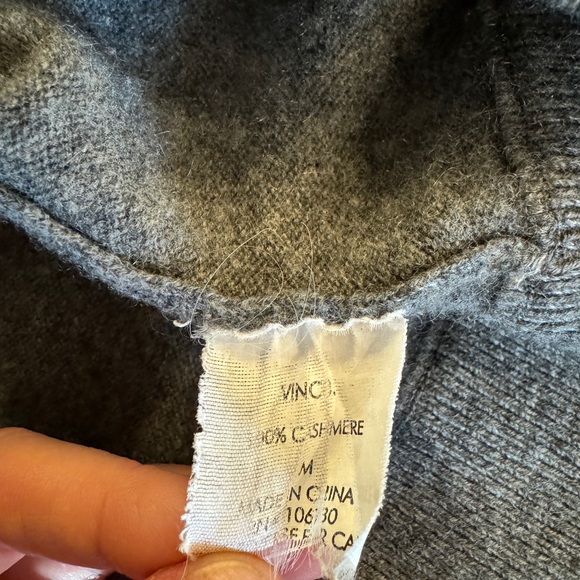 Vince Cashmere Funnel Neck Pullover - Picture 13 of 13